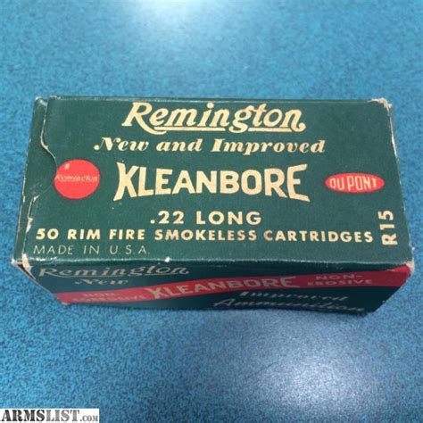 remington kleanbore 22 for sale